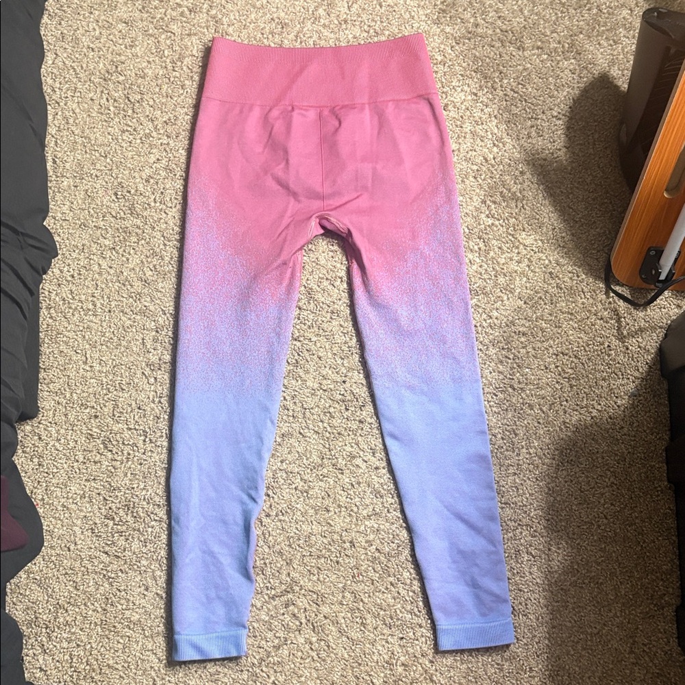 Gymshark Ombré Leggings Size Small - Picture 2 of 3